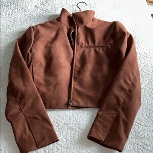 Zara Women's Brown Jacket fits like a medium